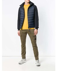 dunkelblaue Daunenjacke von CP Company