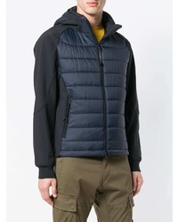 dunkelblaue Daunenjacke von CP Company