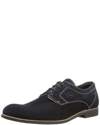 dunkelblaue Derby Schuhe von camel active