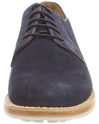 dunkelblaue Derby Schuhe von Chatham Marine