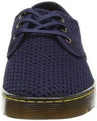 dunkelblaue Derby Schuhe von Dr. Martens