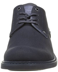 dunkelblaue Derby Schuhe von G-Star RAW