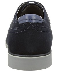 dunkelblaue Derby Schuhe von Geox