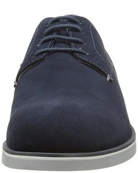 dunkelblaue Derby Schuhe von Geox