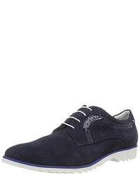 dunkelblaue Derby Schuhe von Hemsted & Sons