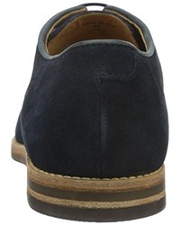 dunkelblaue Derby Schuhe von Hudson London