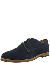 dunkelblaue Derby Schuhe von Hudson London