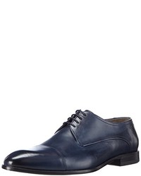 dunkelblaue Derby Schuhe von Hugo