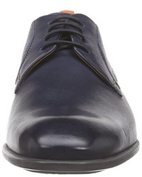 dunkelblaue Derby Schuhe von Lloyd