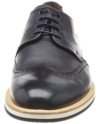 dunkelblaue Derby Schuhe von Lloyd