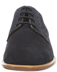 dunkelblaue Derby Schuhe von Lloyd