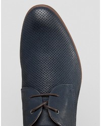 dunkelblaue Derby Schuhe von Aldo