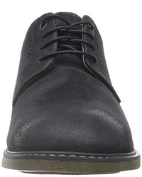 dunkelblaue Derby Schuhe von Rockport