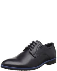 dunkelblaue Derby Schuhe von s.Oliver