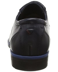 dunkelblaue Derby Schuhe von s.Oliver