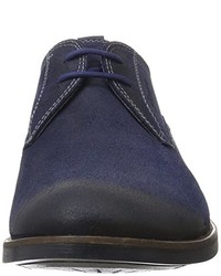 dunkelblaue Derby Schuhe von Sioux