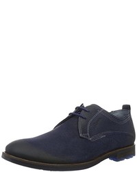 dunkelblaue Derby Schuhe von Sioux