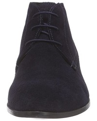 dunkelblaue Derby Schuhe von Strellson