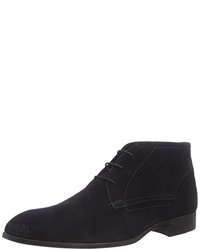 dunkelblaue Derby Schuhe von Strellson