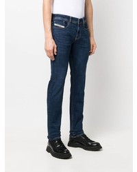 dunkelblaue enge Jeans von Diesel