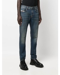 dunkelblaue enge Jeans von Diesel