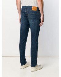 dunkelblaue enge Jeans von Levi's