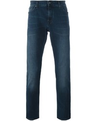 dunkelblaue enge Jeans von 7 For All Mankind
