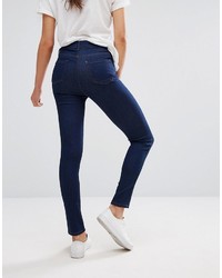 dunkelblaue enge Jeans von Oasis