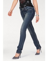 dunkelblaue enge Jeans von Arizona