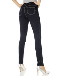 dunkelblaue enge Jeans von ASHLEY BROOKE by Heine
