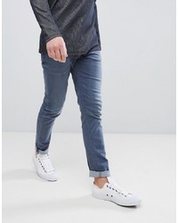 dunkelblaue enge Jeans von ASOS DESIGN