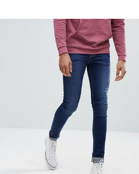 dunkelblaue enge Jeans von ASOS DESIGN