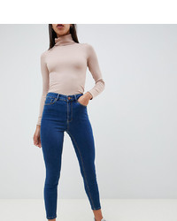 dunkelblaue enge Jeans von ASOS DESIGN