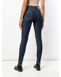 dunkelblaue enge Jeans von Frankie Morello