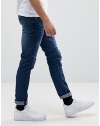 dunkelblaue enge Jeans von Blend of America