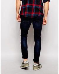 dunkelblaue enge Jeans von Blend of America