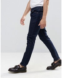 dunkelblaue enge Jeans von Asos