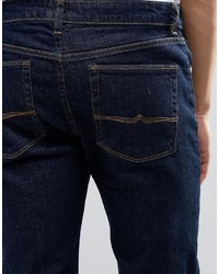 dunkelblaue enge Jeans von Asos