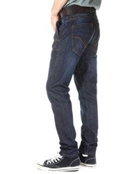 dunkelblaue enge Jeans von Bright Jeans
