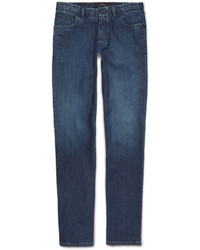 dunkelblaue enge Jeans von Brioni