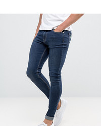 dunkelblaue enge Jeans von Brooklyn Supply Co.