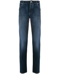 dunkelblaue enge Jeans von Brunello Cucinelli