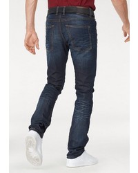 dunkelblaue enge Jeans von BRUNO BANANI