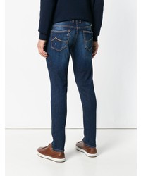 dunkelblaue enge Jeans von Jacob Cohen