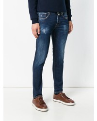 dunkelblaue enge Jeans von Jacob Cohen