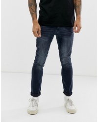 dunkelblaue enge Jeans von Burton Menswear