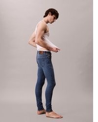 dunkelblaue enge Jeans von Calvin Klein Jeans