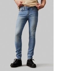 dunkelblaue enge Jeans von Calvin Klein Jeans
