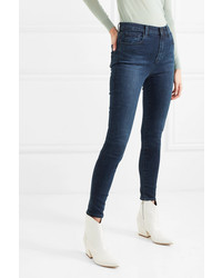 dunkelblaue enge Jeans von J Brand