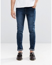 dunkelblaue enge Jeans von Cheap Monday